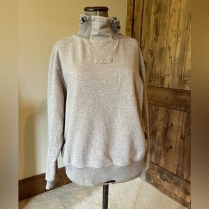 Varley sweatshirt in oatmeal/cream